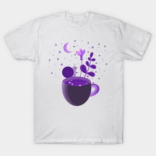 A purple snake in a mug T-Shirt